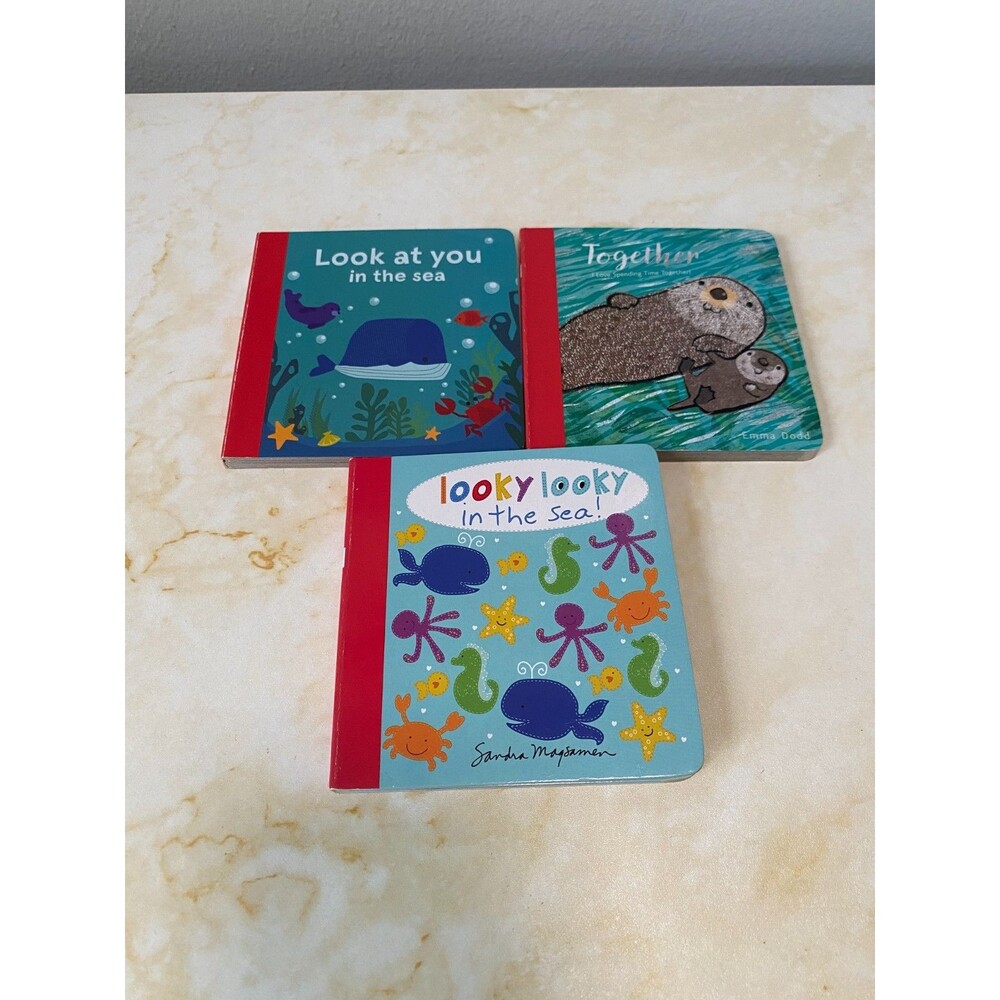 Assorted Set of 3 Kids Board Books 4 in By 4 in Chick Fil A Baby Toddler Books